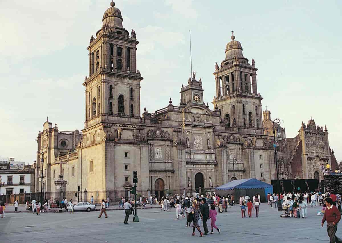 Katedralen i Mexico by