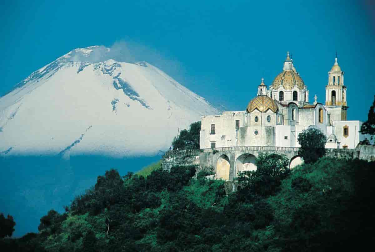 Mexico, vulkanen Popocatépetl