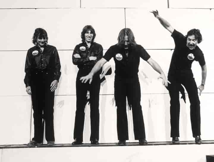 Pink Floyd (foto, The Wall-lansering)