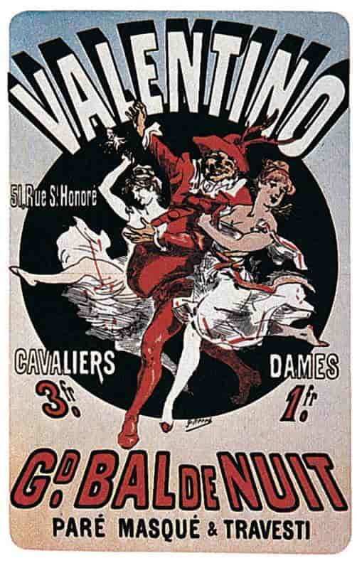 Plakat (fargelitografiplakat av Chéret)