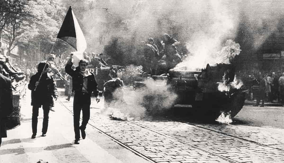 Tsjekkoslovakia, 21. aug.1968