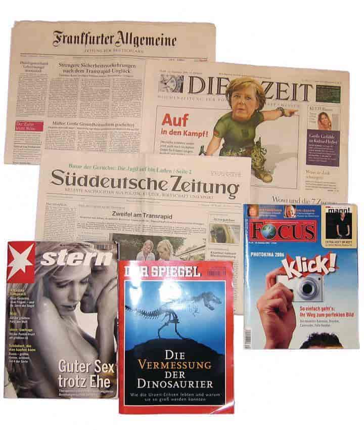 Tyskland, aviser