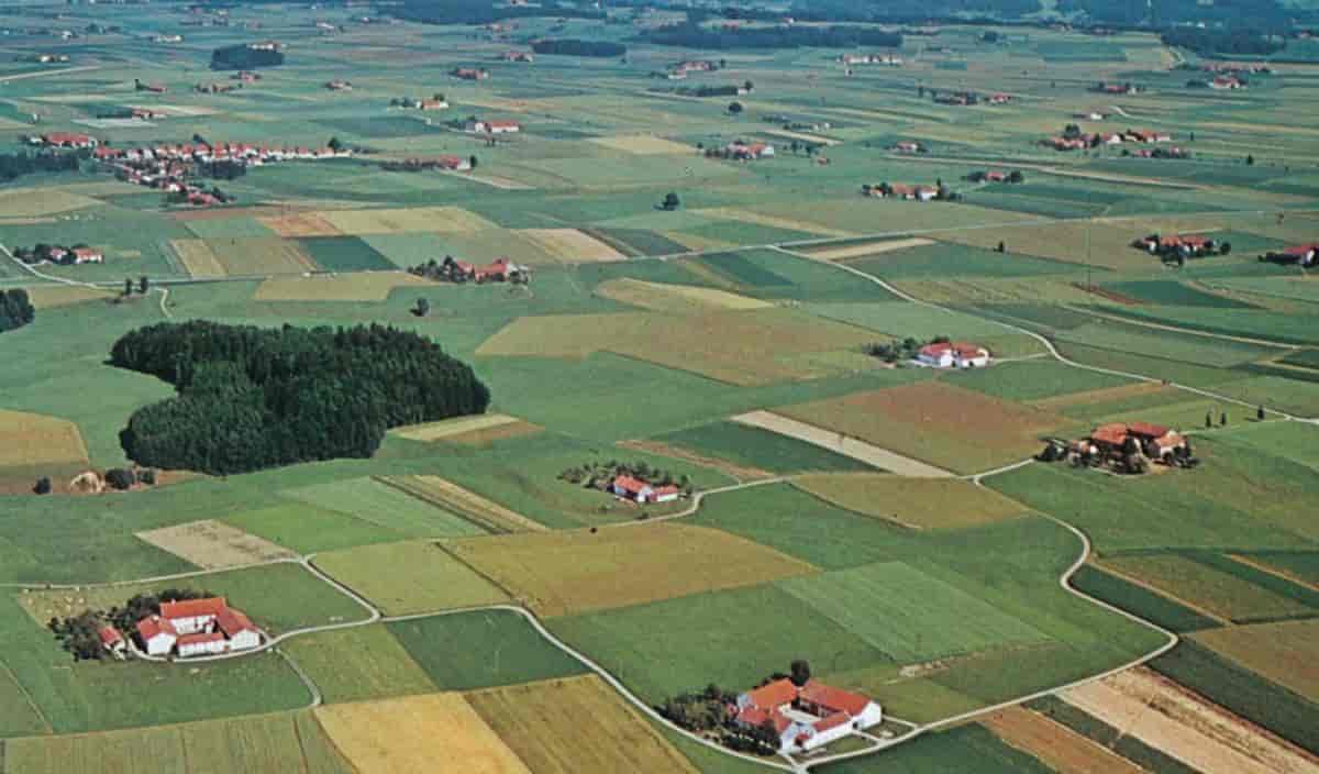 Tyskland, jordbruk. Niederbayern