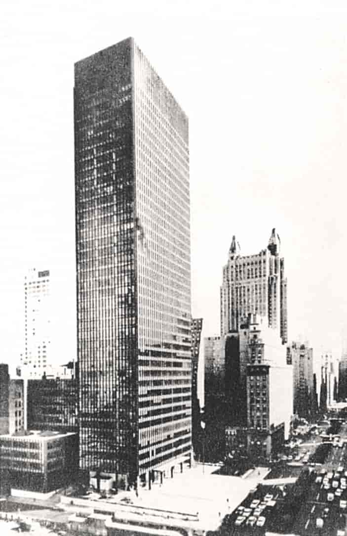 USA, arkitektur - Seagram Building
