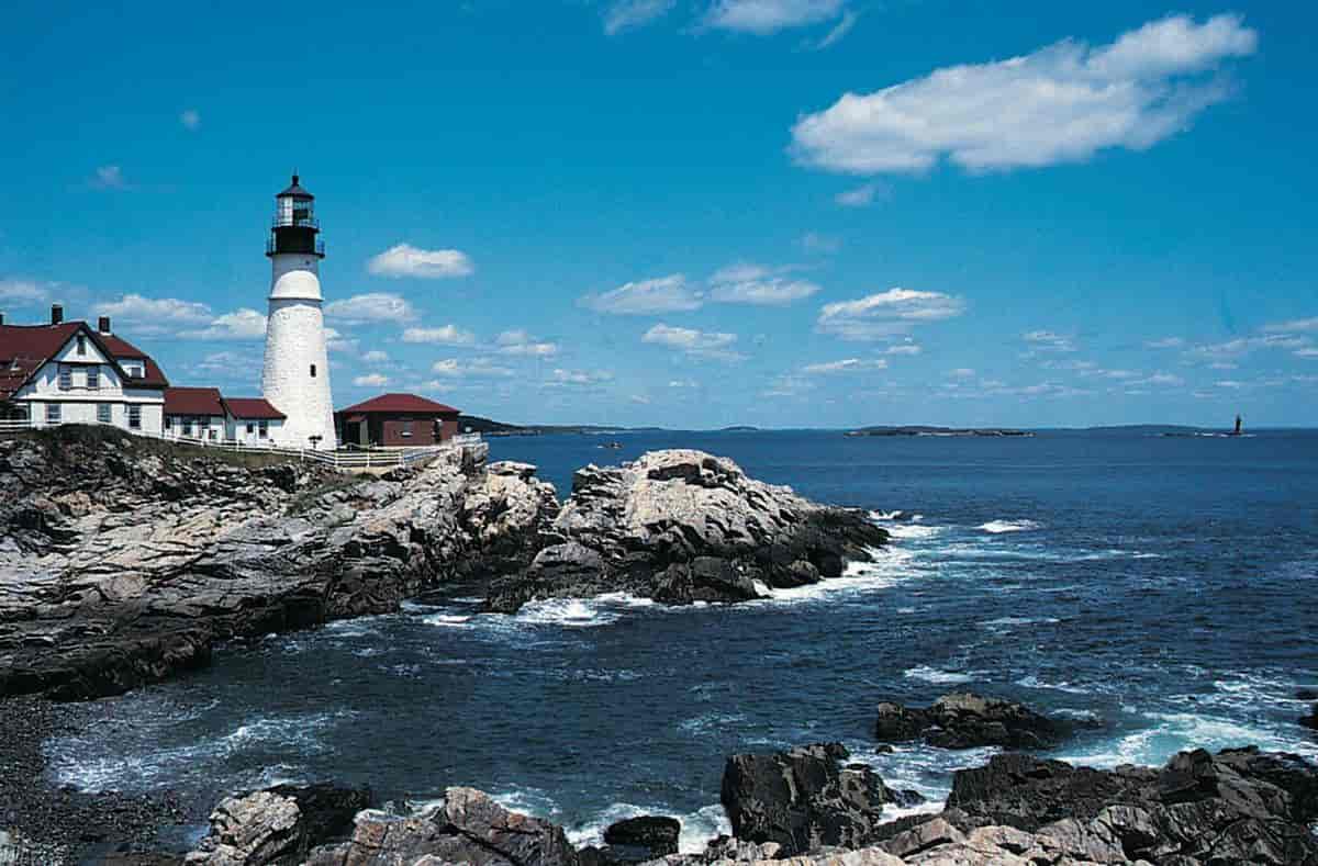 USA, Maine - Fyrtårn