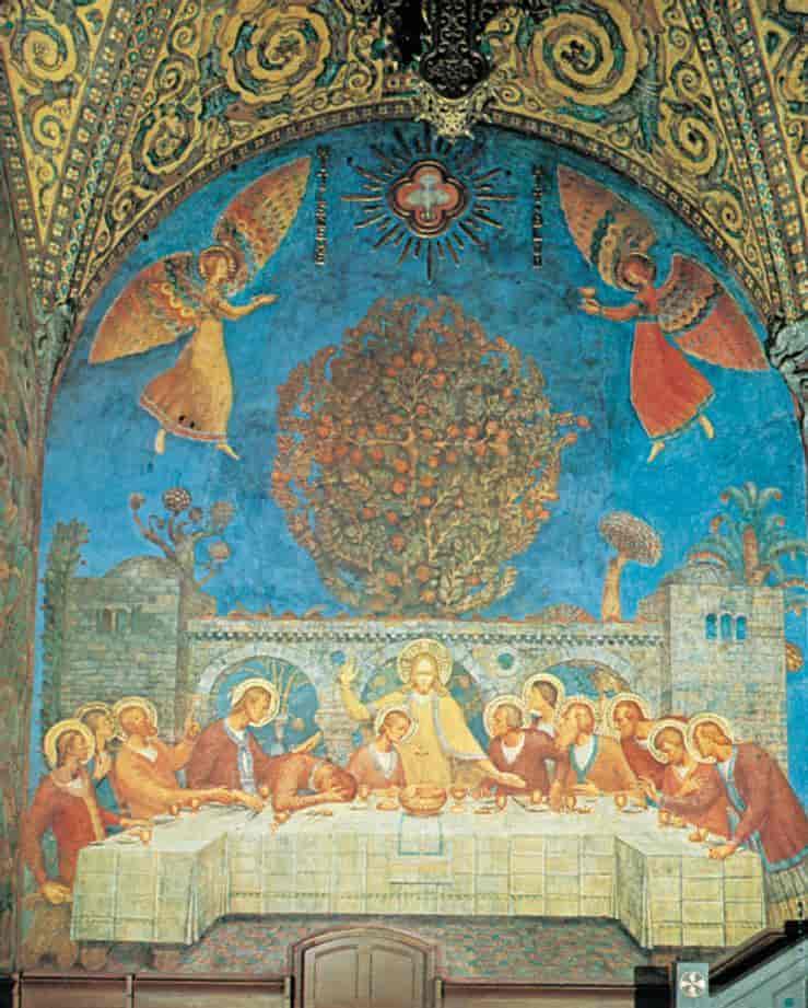Freske fra Vålerengen Kirke