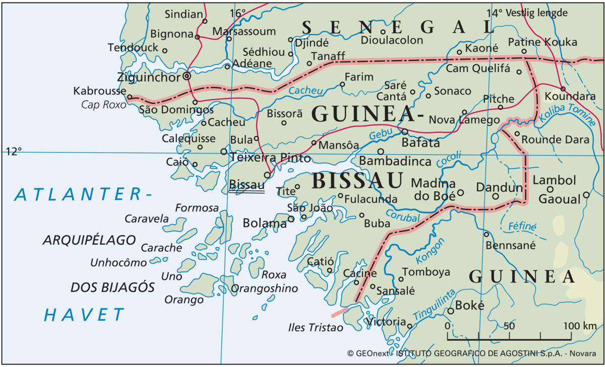 Guinea-Bissau (Hovedkart)