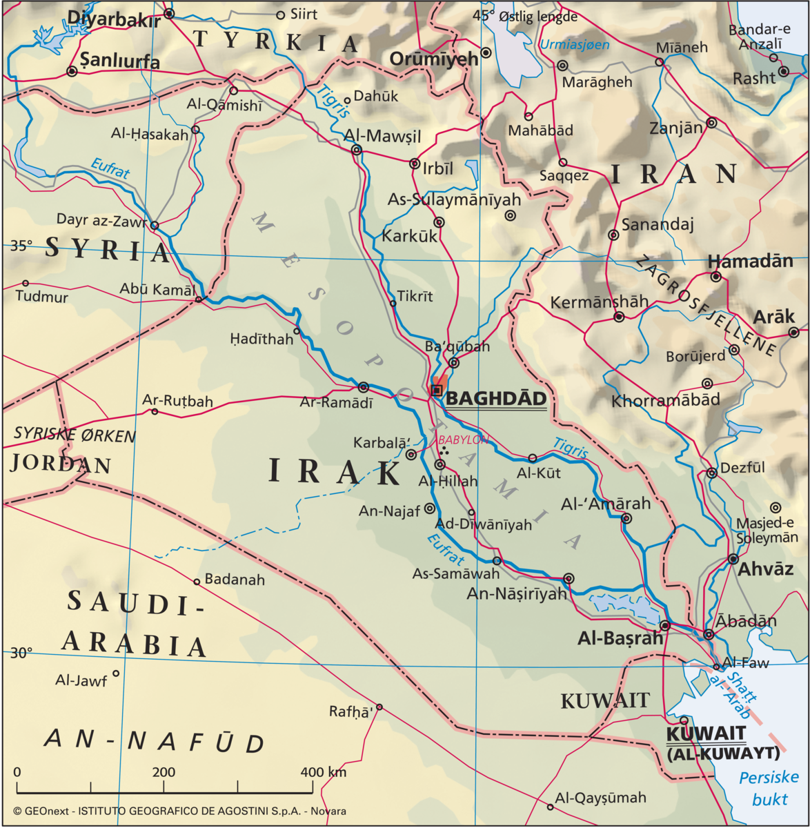 Irak (Hovedkart)