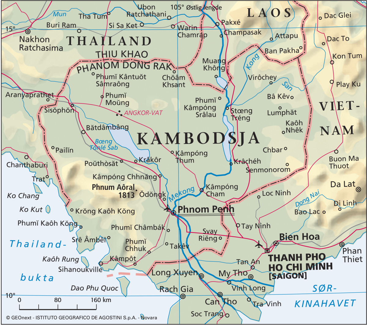 Kambodsja (hovedkart)