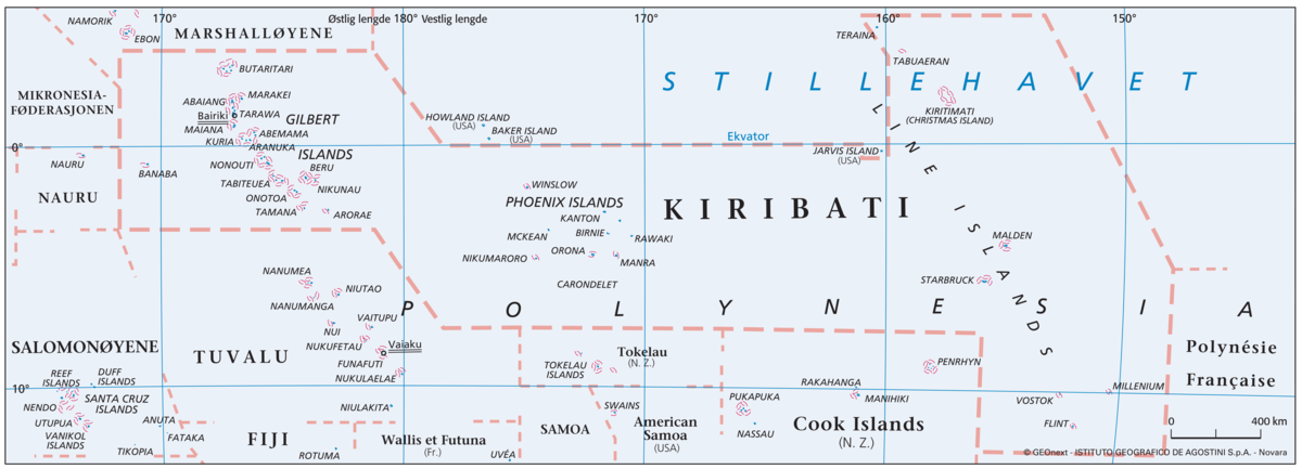 Kiribati (Hovedkart)