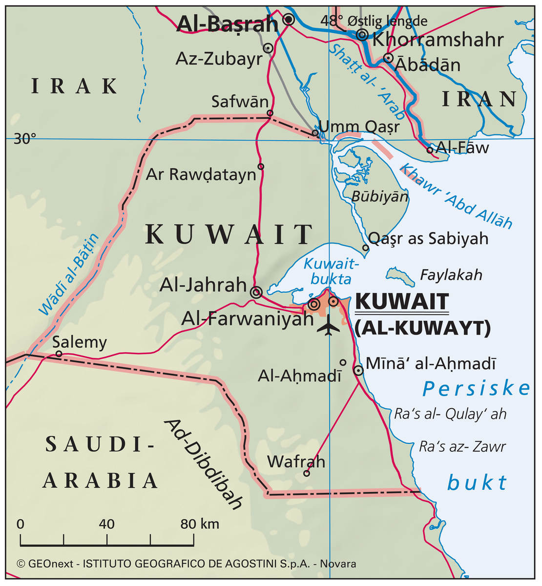 Kuwait (hovedkart)