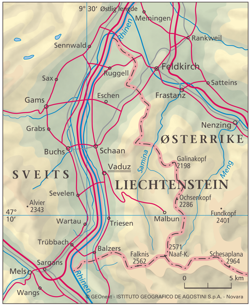 Liechtenstein (hovedkart)