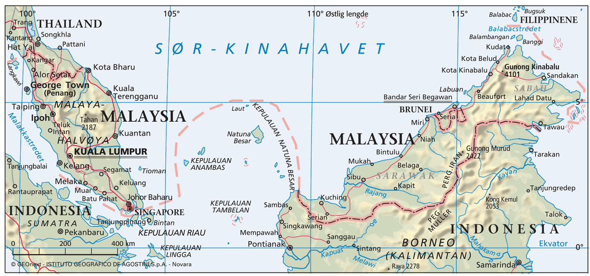 Malaysia (hovedkart)