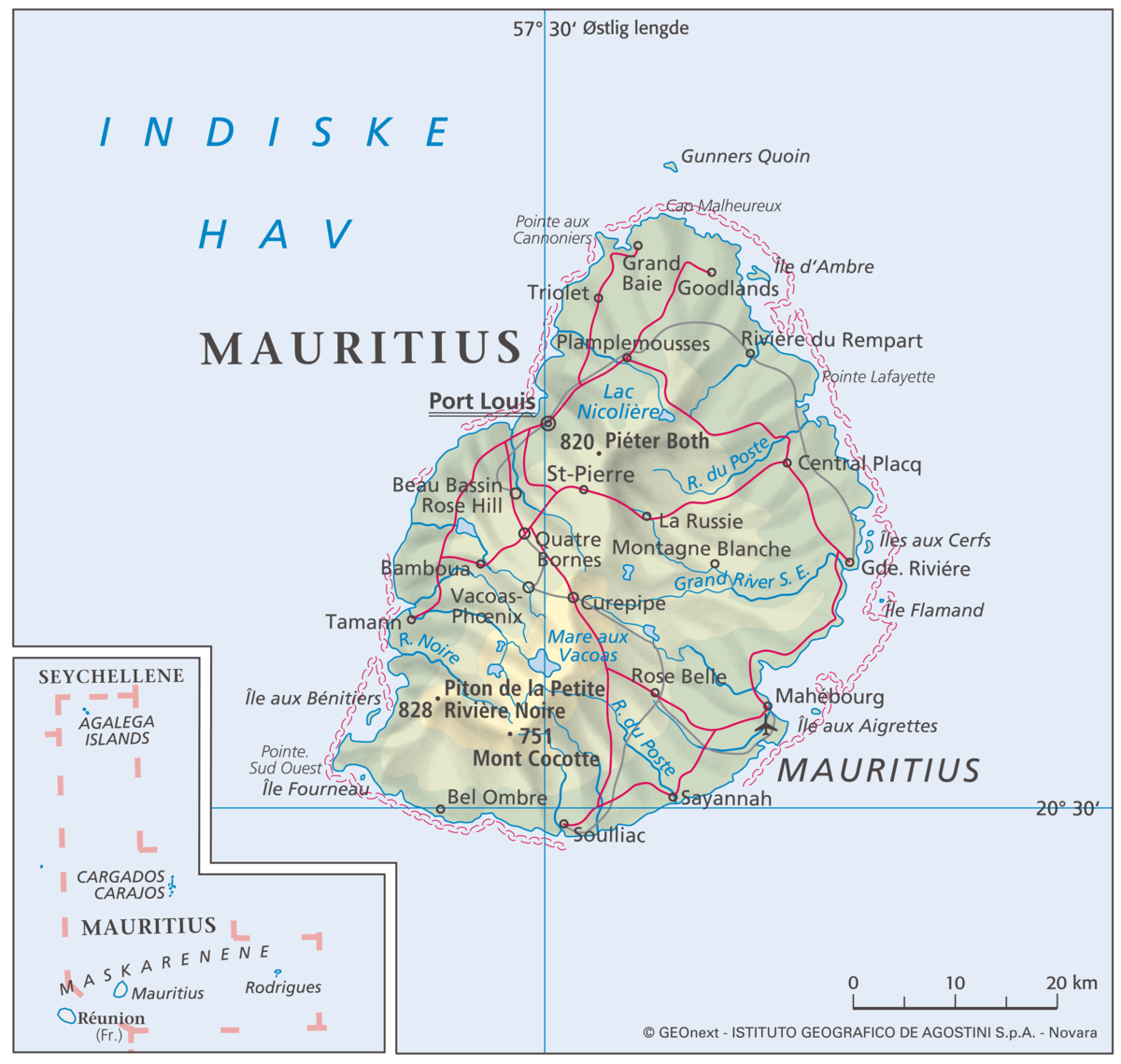 Mauritius (hovedkart)