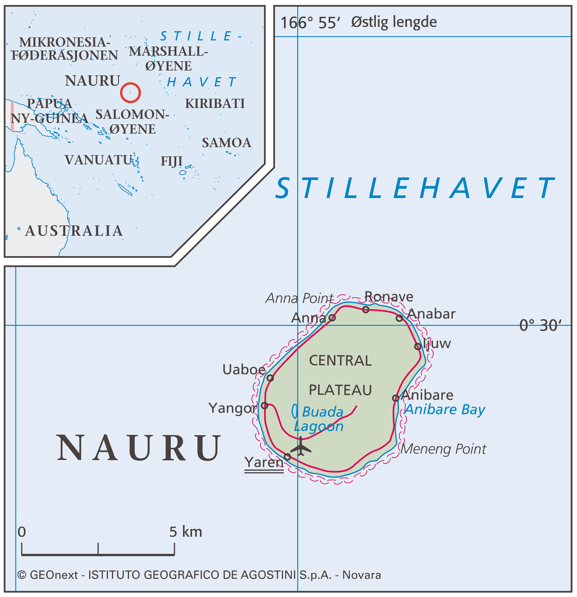 Nauru (plasseringskart)