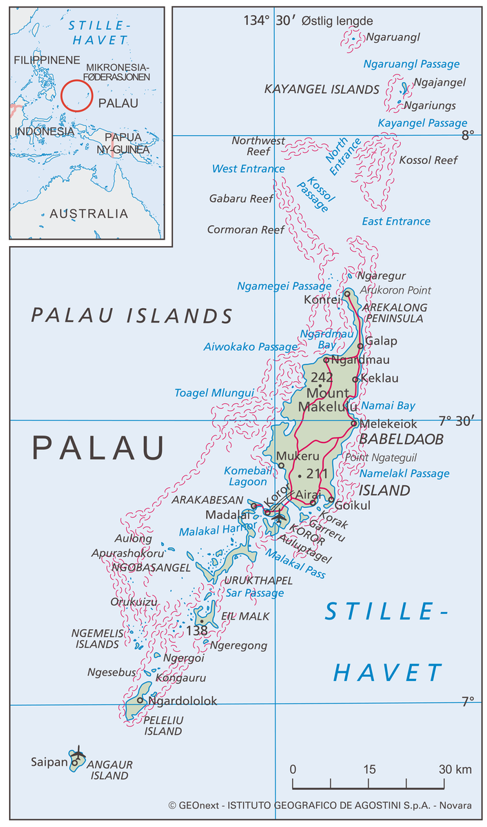 Palau (hovedkart)