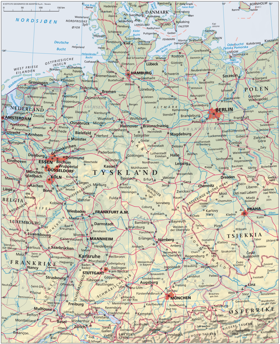 Tyskland (Hovedkart)
