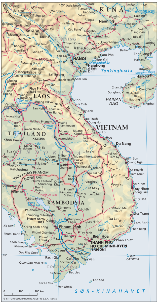 Vietnam (Hovedkart)