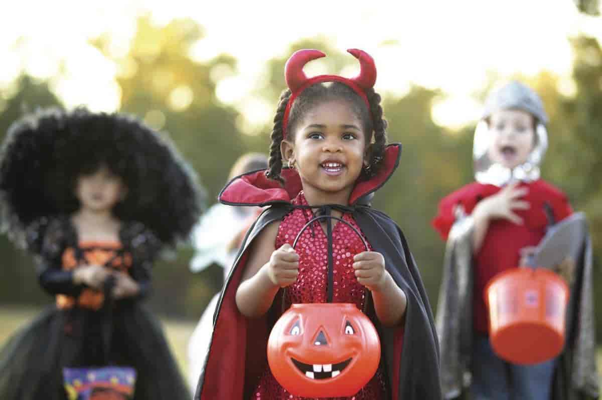 Amerikanske barn under Halloween