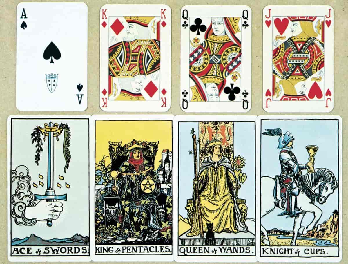 Kortspill (vanlige spillekort og tarotkort)