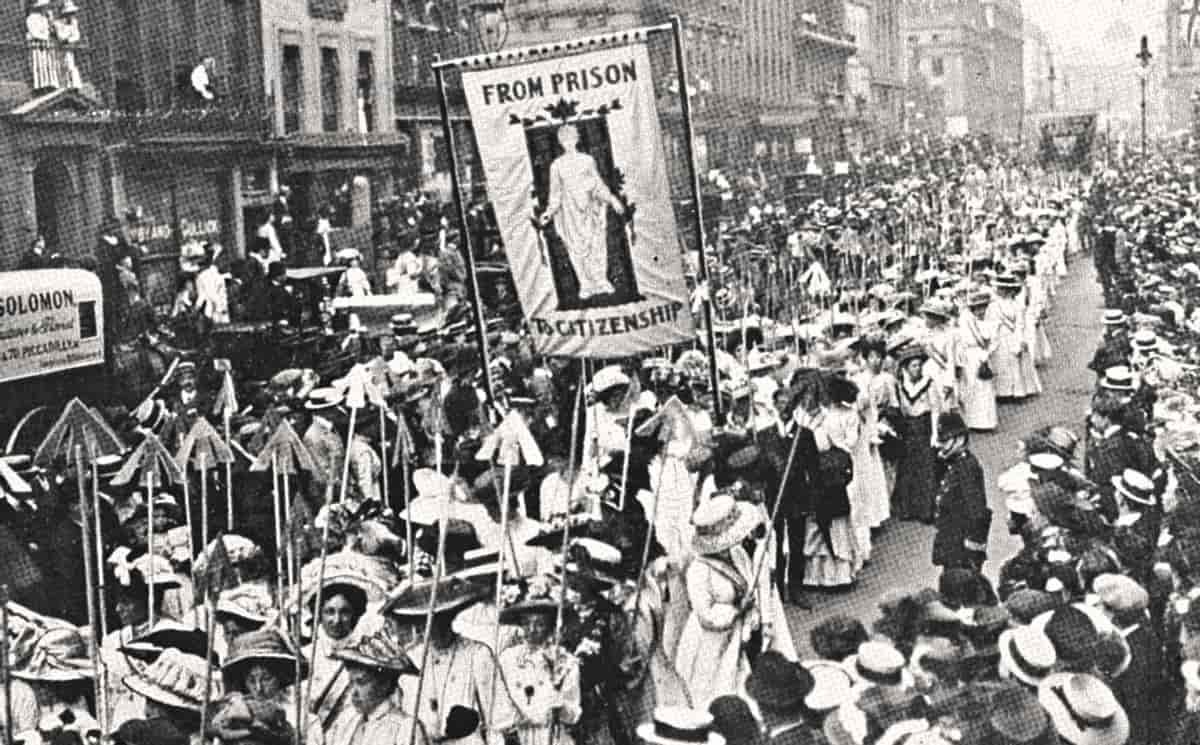 Kvinnebevegelsen (suffragetter, -10)