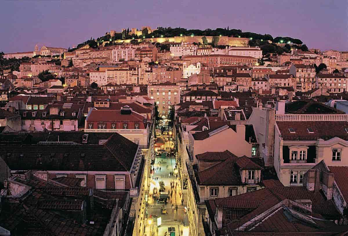 Alfama i Lisboa