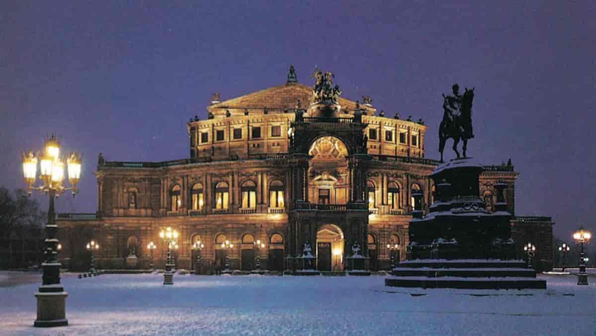 Operabygningen i Dresden