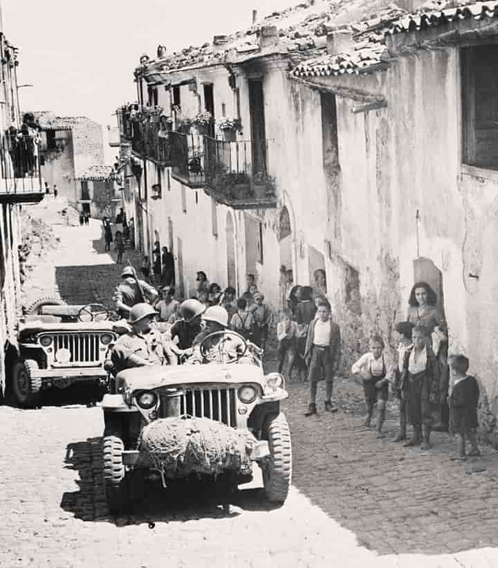 Amerikanske styrker på Sicilia