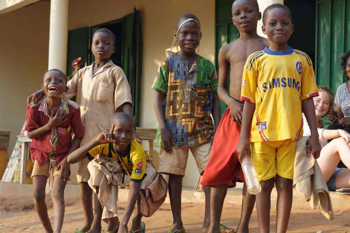 Barn i Benin
