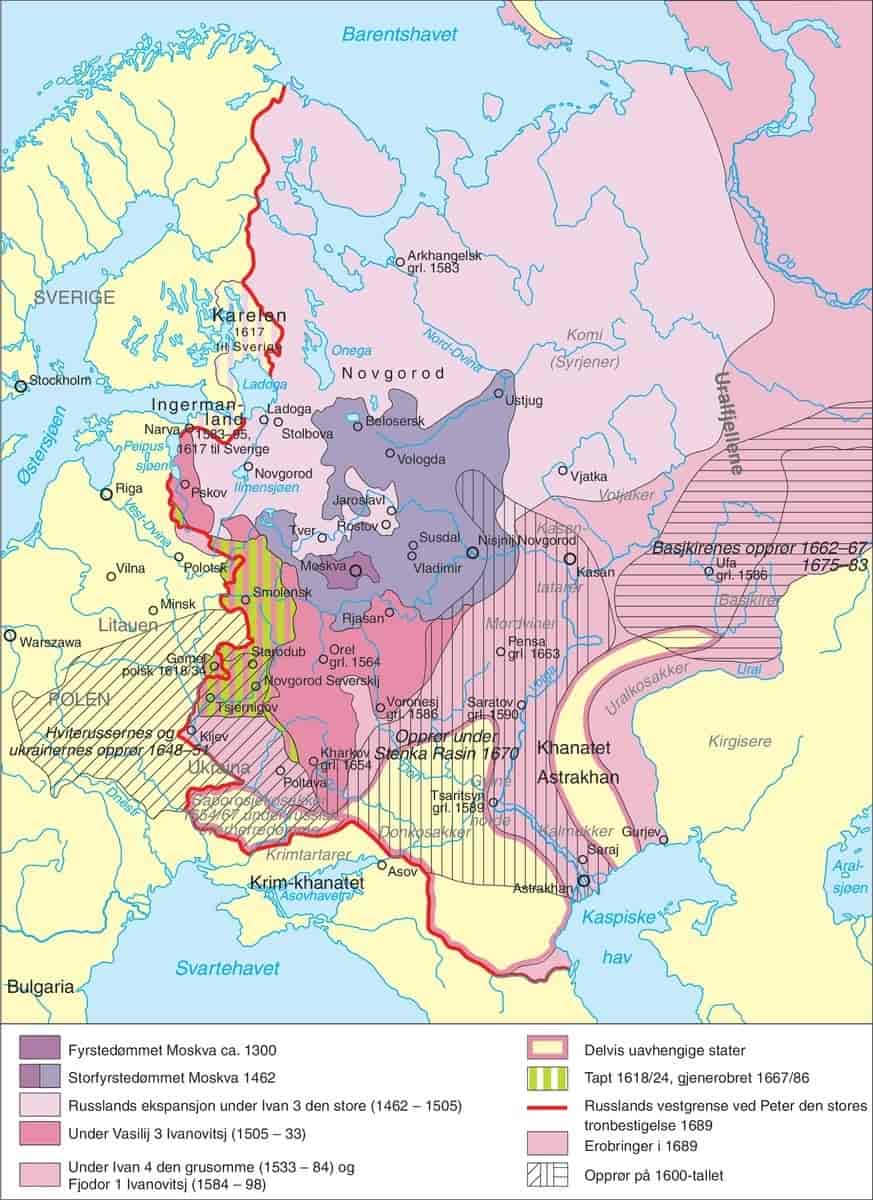 Russland 1300-1689