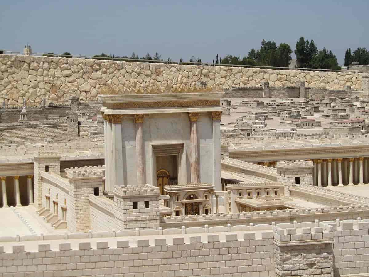Fekonstruksjon av Herodes' tempel