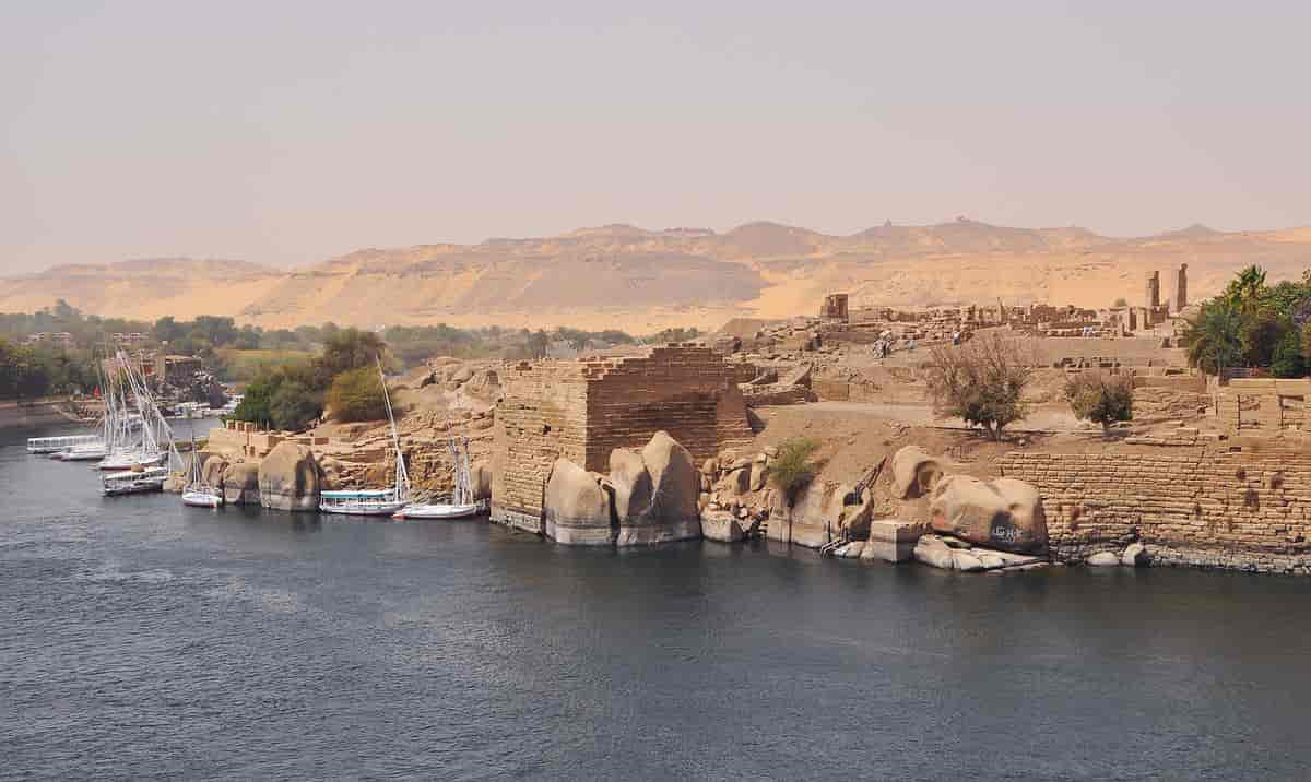 Elephantineøya ved Aswan