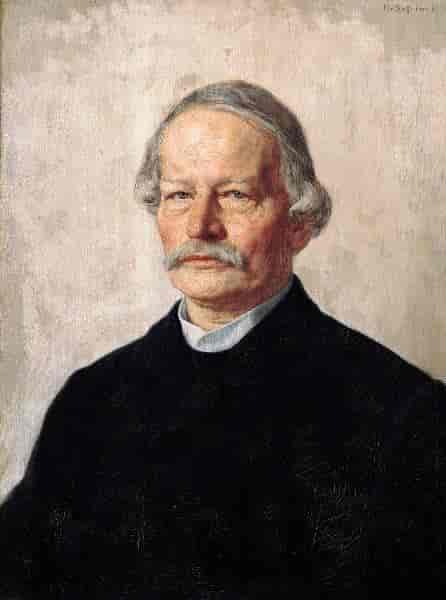 Gustav Freytag malt av Karl Stauffer-Bern (1886-87)