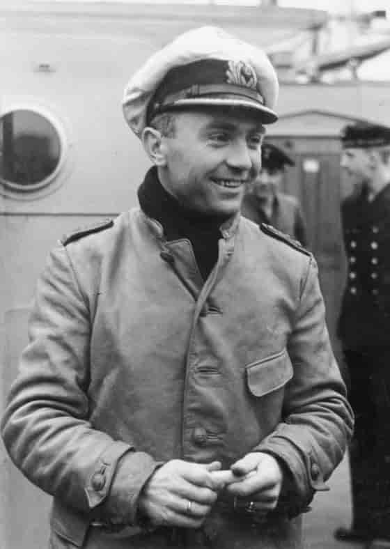 Kapitänleutnant Günther Prien, kommandør på U-47
