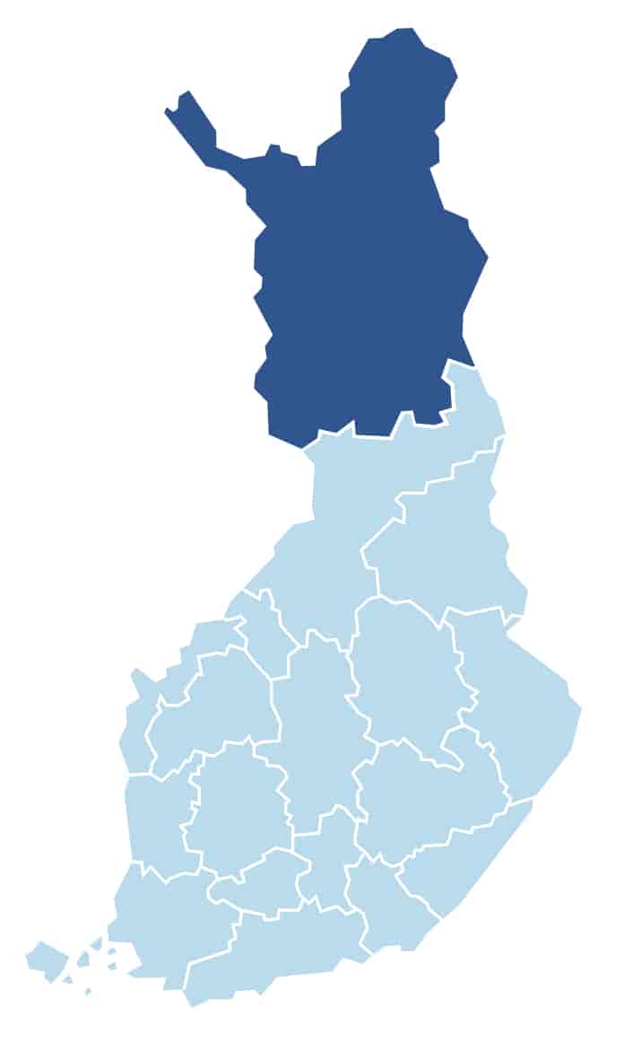 Det finske landskapet Lappland