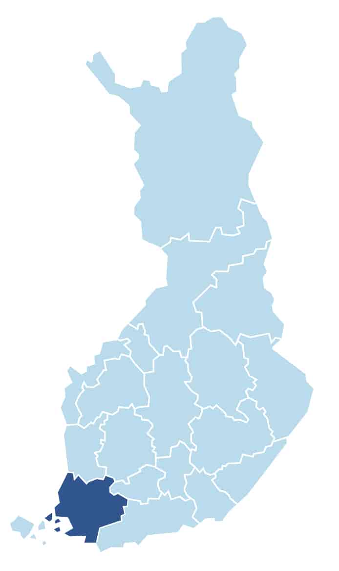 Det finske landskapet Egentliga Finland