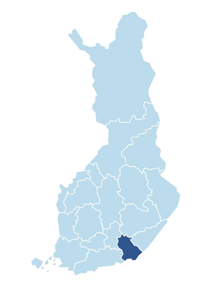 Det finske landskapet Kymmenedalen