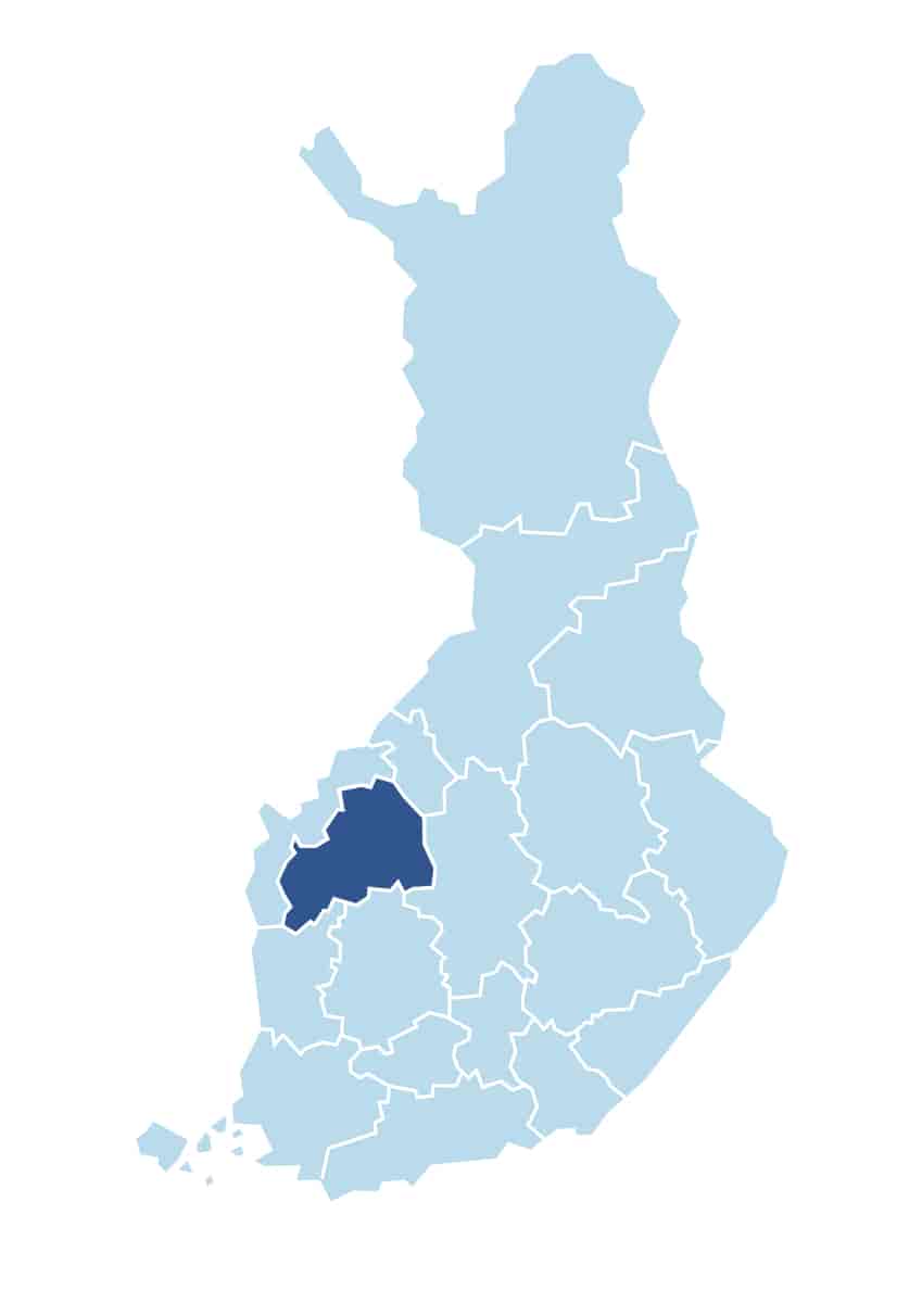 Det finske landskapet Södra Österbotten