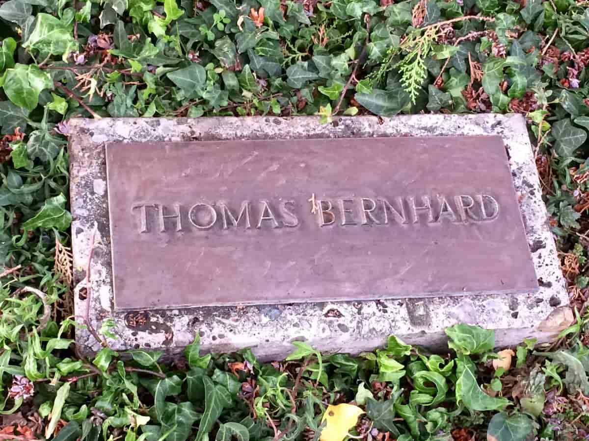 Gravstedet til Thomas Bernhard, Grinzinger Friedhof (Wien)