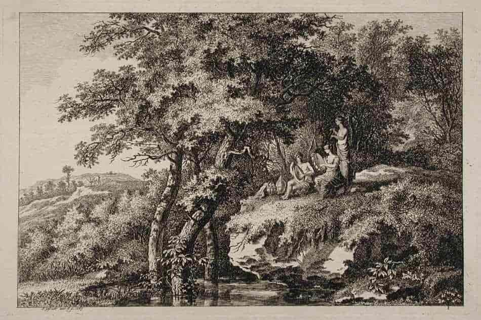 Salomon Gessners "Bukolische Szene" (1767)