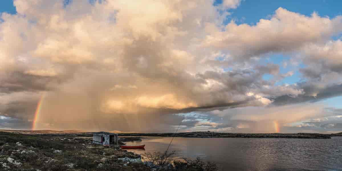 Konvektive skyer i Venabygdsfjellet, Oppland