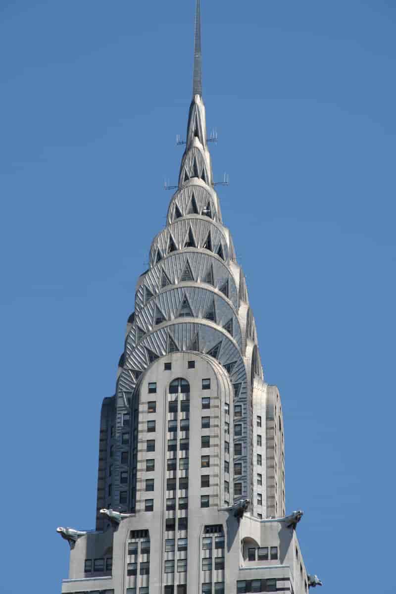 Spiret på Chrysler Building