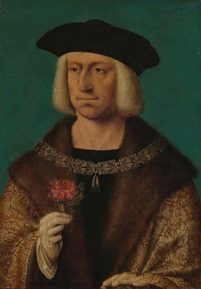 Portrait av Maximilian I (1459-1519)