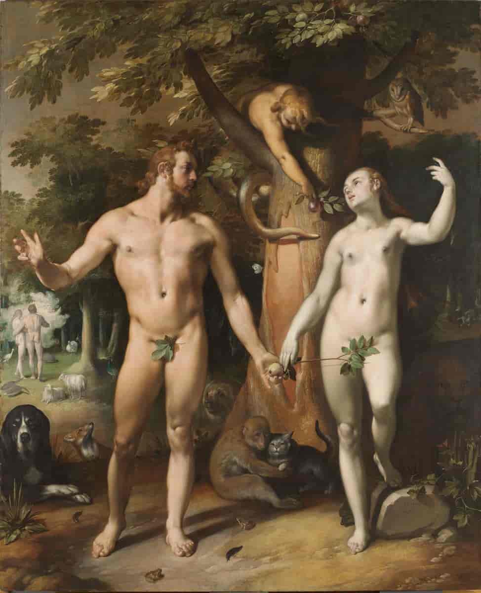 The Fall of Man, Cornelis Cornelisz. van Haarlem, 1592