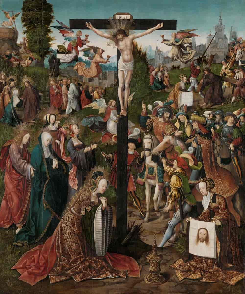 The Crucifixion, Jacob Cornelisz van Oostsanen, c. 1507 - c. 1510