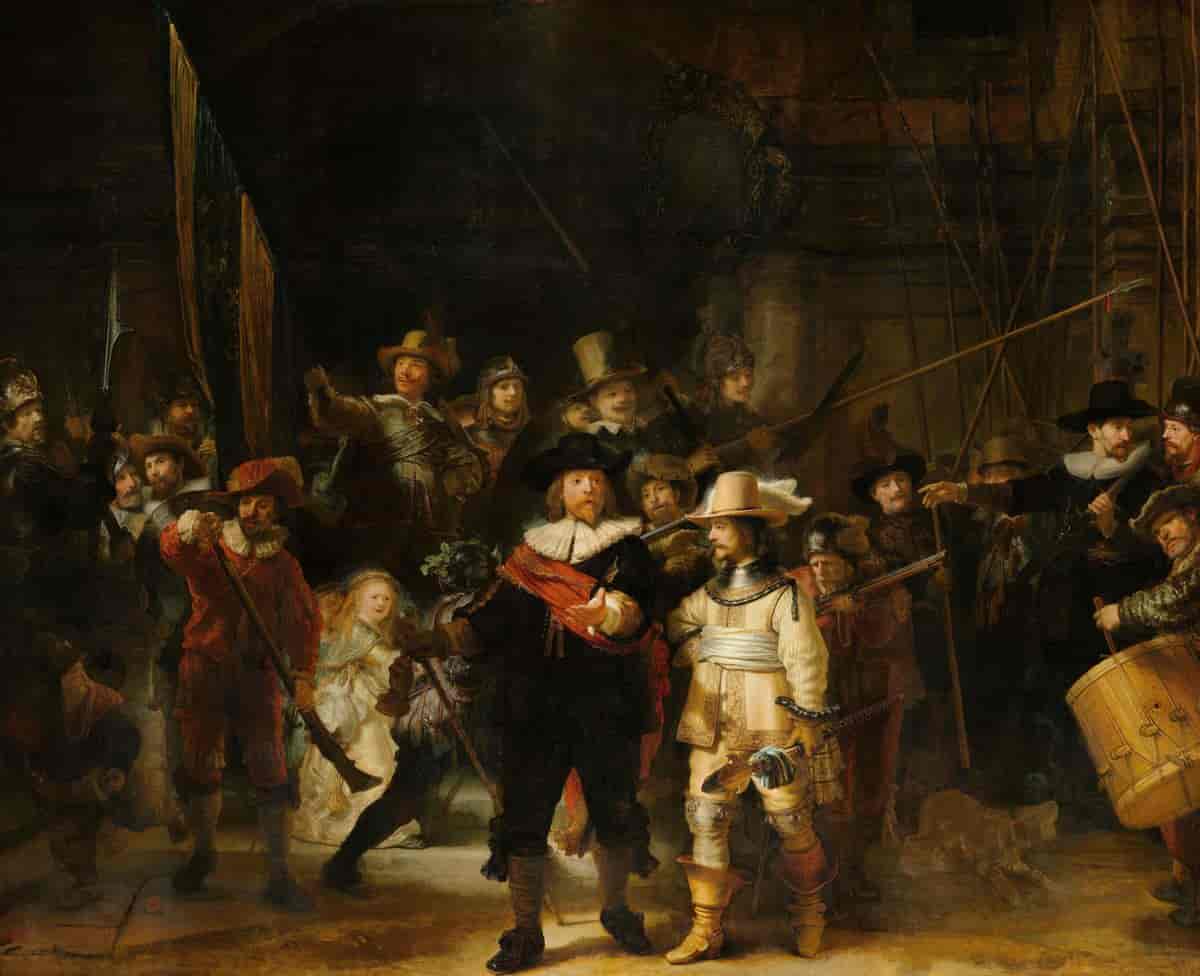 Nattevakten. Rembrandt van Rijn.1642