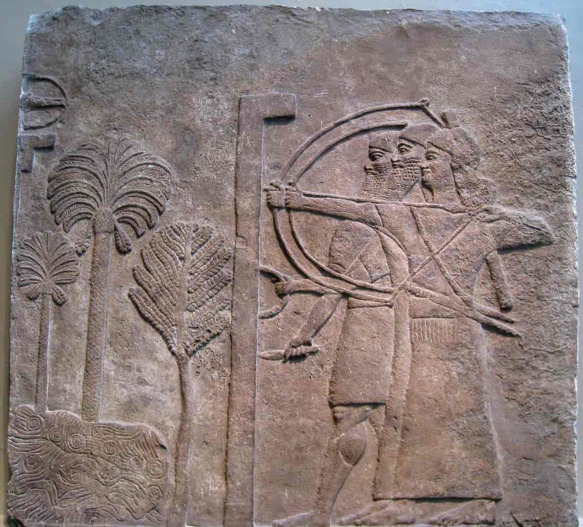 Assyriske bueskyttere (ca. 728 fvt.)