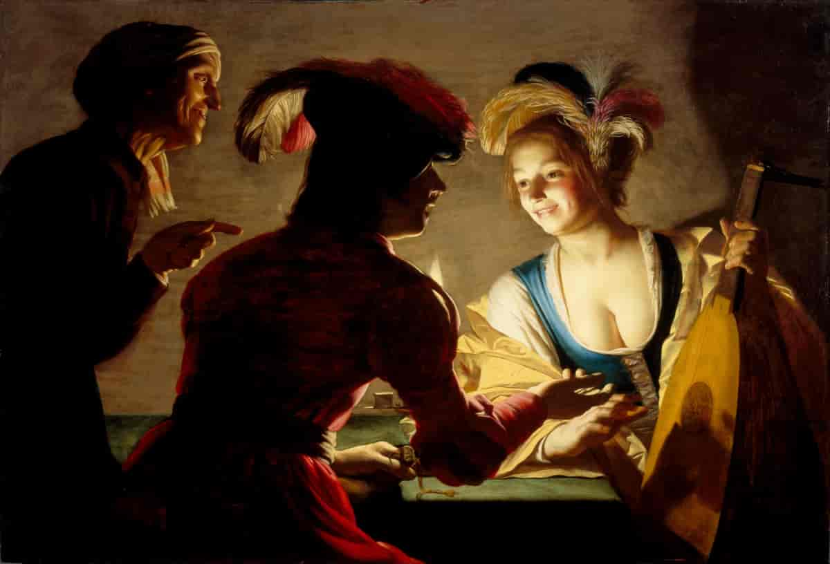 The matchmaker. Bildet er på Centraal Museum i Utrecht