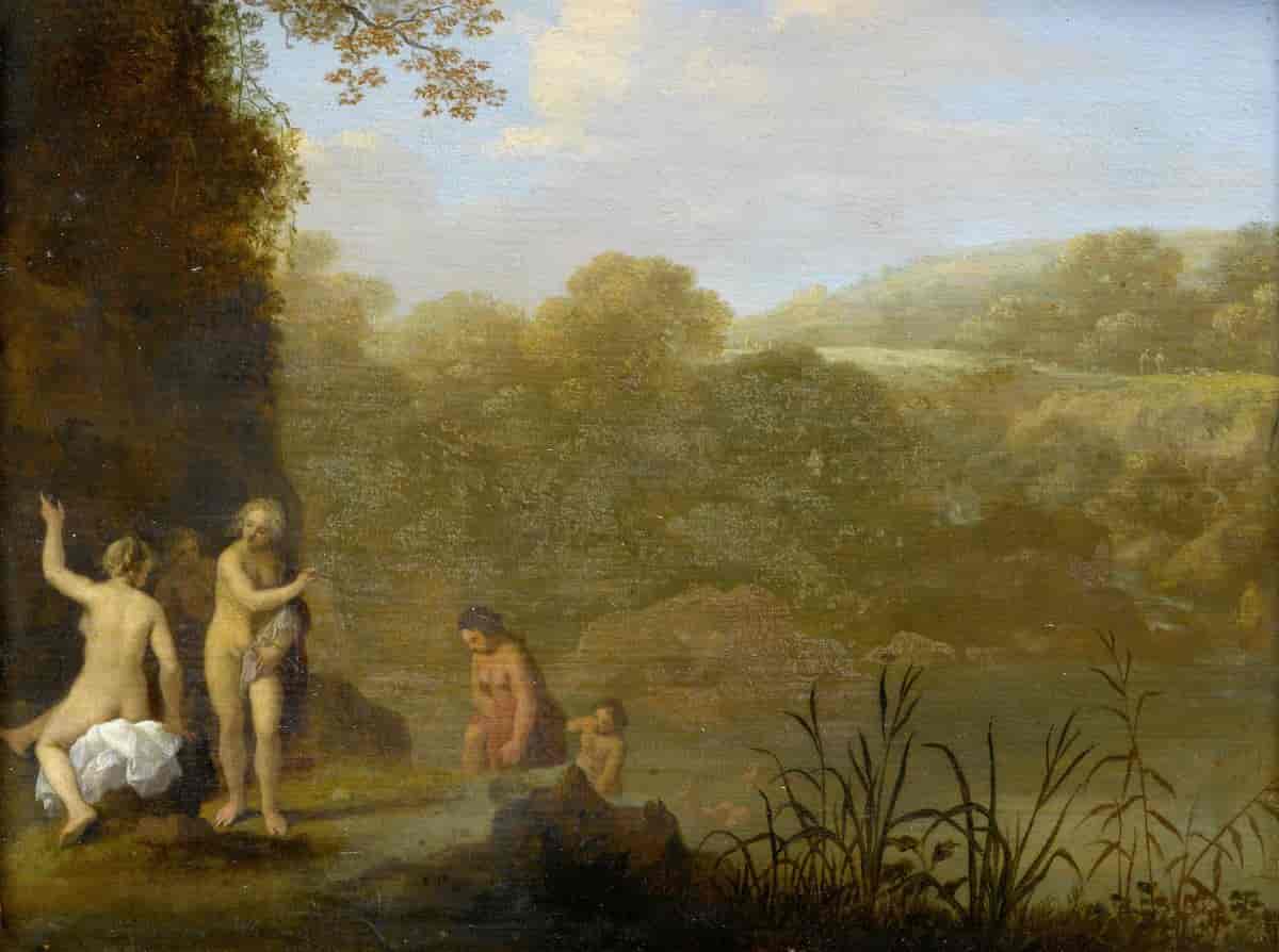  Bathing girls, ca.1646