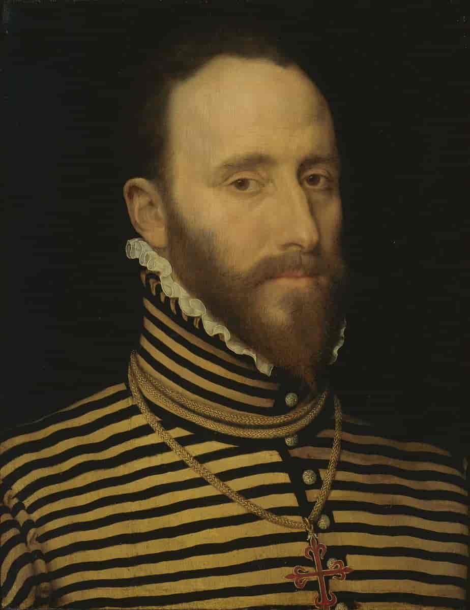 Portrait of a Knight of the Order of Calatrava, probably of the Sorias or Soreau Lineage (Sorel), Frans Pourbus (I) (attributed to), 1555 - 1581